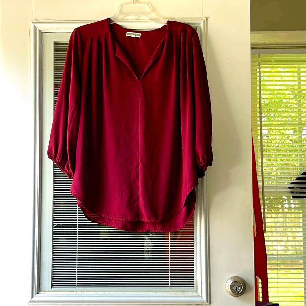 Burgundy work top